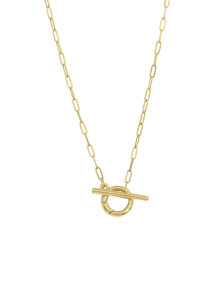 Birthstone Toggle Necklace
